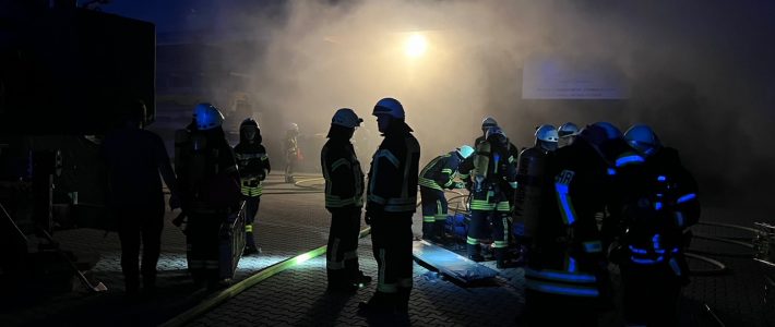 Gemeinsame Einsatzübung der Feuerwehren Ohren, Dauborn, Neesbach und Kirberg