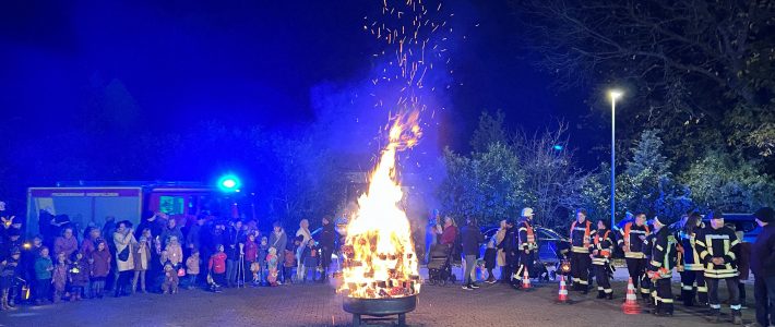 St. Martin – Feier wieder in der Feuerwehr Kirberg