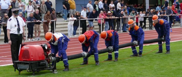 Jugendfeuerwehr Kirberg beeindruckt beim Landesentscheid in Lorsch