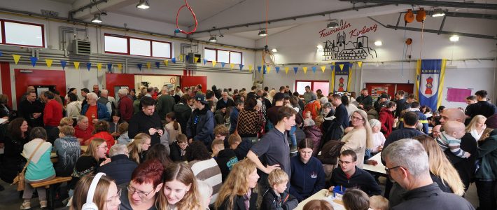 Das Brezelwürfeln der Feuerwehr Kirberg war ein voller Erfolg